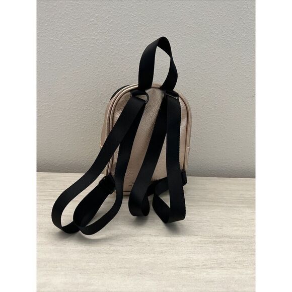 Adidas Originals CM3811 Mini PU Leather Backpack Light Rose Gold Pink New - Picture 10 of 13